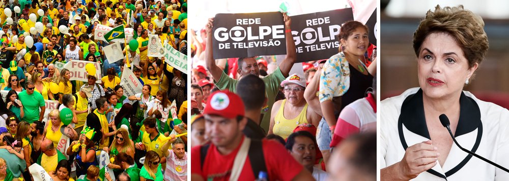 Durante as manifestações que levaram ao golpe de 2016, convocadas pela Globo, muitos analistas questionavam o fato de brasileiros saírem às ruas com camisas da Confederação Brasileira de Futebol; agora, a investigação norte-americana sobre os escândalos da Fifa revela ao mundo a gigantesca rede de corrupção privada que une empresas como a Globo e a negociação de direitos de transmissão esportiva; tudo isso mostra o caldo de cultura que esteve por trás do golpe de 2016, em que, em nome do combate à corrupção, os brasileiros saíram às ruas para derrubar uma presidente honesta e instalar uma quadrilha no poder; reveja debate na TV 247 sobre o tema