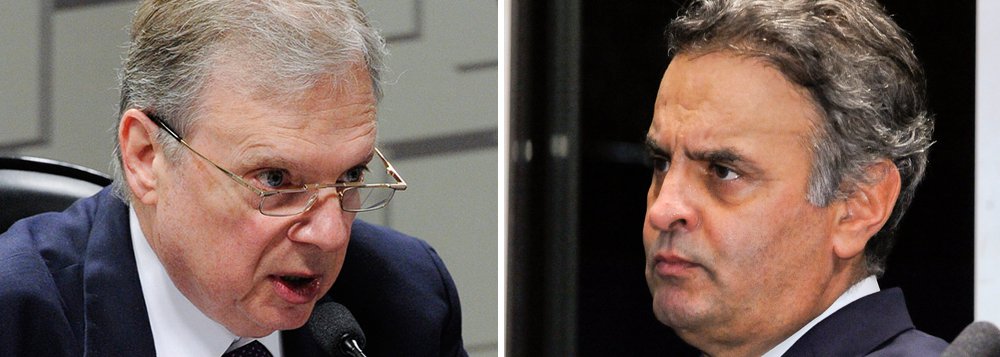O racha tucano ficou mais evidenciado após o presidente interino do PSDB, senador Tasso Jereissati (CE) subir o tom e desafiar o presidente licenciado da legenda, senador Aécio Neves (MG), a destituí-lo do cargo para satisfazer à ala tucana que integra o governo de Michel Temer; "O que que é a ala majoritária? Eles que vão ao Aécio e digam: Aécio, tira o homem que ele não nos representa e provem que são majoritários. É tão fácil. Se não tivesse um presidente efetivo, tivesse que ir para a Executiva, aí seria mais complicado. No nosso caso é simplérrimo", disparou Jereissati, que atraiu a ira dos tucanos pró-Temer após veiculação do o programa do PSDB com críticas ao governo