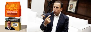 Um meme de Jota Camelo, publicada no Facebook do Jornalistas Livres, fez uma ironia à medida do prefeito de São Paulo, João Doria (PSDB), de receber doações de sobras de alimentos que seriam descartados pela indústria ou comércio e processá-los para produzir um "granulado nutricional" que será distribuído à população de baixa renda; "Resto de comida vencida dos bacanas para a mesa do pobre porque tratar o povo a pão-de-ló é coisa de comunista", diz o post