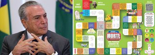 O 'Jogo da Morte do Trabalhador', criado pelo Sindados-MG, propõe informar, de maneira lúdica, sobre os direitos que podem ser perdidos caso as reformas trabalhista e da Previdência de Michel Temer sejam aprovadas no Congresso; para a 'diversão', o jogador deve recortar os seis personagens do jogo, que são representados três mulheres e três homens, sendo três negros, três brancos e uma pessoa com deficiência