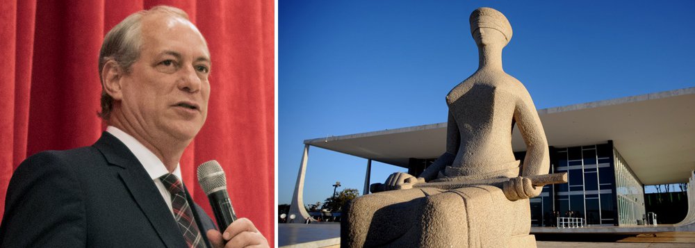 Crítica foi feita quando o ex-ministro comentava o impeachment de Dilma Rousseff, para ele um golpe parlamentar, e tentava explicar por que o Supremo Tribunal Federal chancelou a decisão do afastamento da presidente eleita; Ciro Gomes lembrou que o Supremo também se calou quando, pela Constituição, foram convocadas eleições indiretas e eleito o marechal Castello Branco na noite de 2 de abril de 1964; "Você acha que isso foi tudo legal? Não foi um golpe? Isso é a noite de 64. Supremo Tribunal Federal demandado, até hoje calado. E o Ruy Barbosa dizia, e contemporaneamente repito, é o poder que mais tem faltado à República"