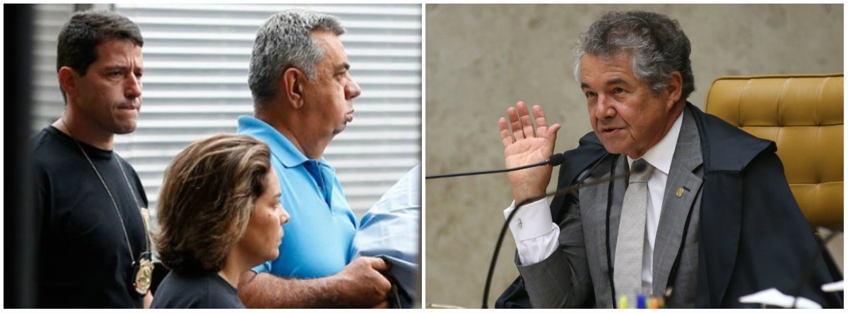 O ministro Marco Aurélio Mello, do STF, votou para garantir a parlamentares estaduais as mesmas prerrogativas de deputados federais e senadores, que somente podem ser presos em flagrante por crime inafiançável e com aprovação da Casa Legislativa a que pertencem; o ministro é relator de uma das ações que discutem a questão; o caso que motivou o julgamento foi a prisão preventiva dos deputados da Alerj, Jorge Picciani (foto), Paulo Melo e Edson Albertassi, todos do PMDB; se o voto do relator prevalecer, a Alerj poderá fazer nova votação para decidir sobre a soltura dos parlamentares