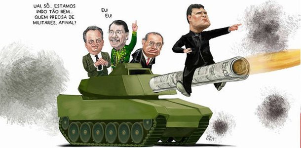 Os interesses da dominação, que nos anos 60 e 70 usaram as forças armadas dos países latinoamericanos usam, agora, o poder judiciário, onde a arbitrariedade da toga substitui, com vantagens, o das fardas; o protagonismo agora é de “sua excelências”, que enlameiam a ideia de Justiça colocando-a a serviço de perseguições políticas, escreve o jornalista Fernando Brito, no blog Tijolaço