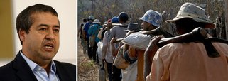 Autor da portaria que autorizava a volta do trabalho escravo no Brasil, o ministro do Trabalho, Ronaldo Nogueira, afirmou que o "Brasil que trabalha comemora entrada em vigor da reforma trabalhista"; "Direito não se revoga, apenas se aprimora", falou o ministro; Nogueira declarou que o emprego por si só é "o maior direito de todos do trabalhador"