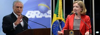 Senadora rebateu declaração de Michel Temer feita a empresários, de que eles deveriam pressionar os deputados para a aprovação da reforma da Previdência; "Agora, para dizer que vão tirar de quem tem benefícios maiores, vocês vão cortar de professores. Pessoal, quanto ganha um professor de ensino fundamental, de ensino médio, quanto ganha? Mostre o holerite pra ver se é quem ganha mais neste país. Mesmo professor universitário do sistema federal. Vamos parar de mentir!", disse Gleisi Hoffmann (PT-PR); assista