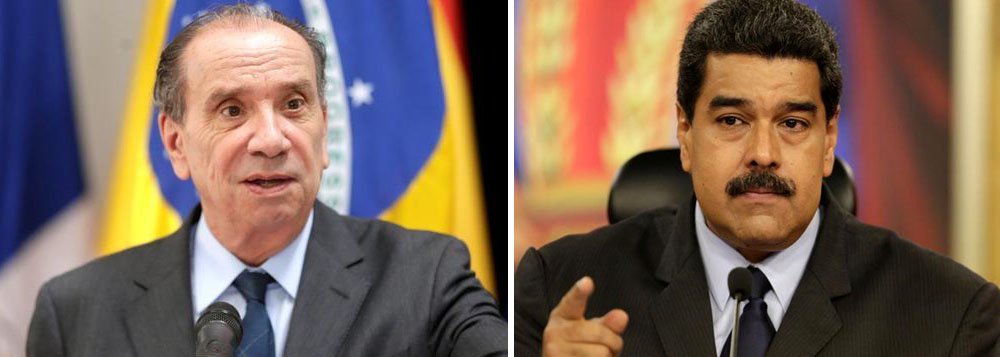 Ministro das Relações Exteriores do governo Temer, Aloysio Nunes, avaliou positivamente a suspensão da Venezuela do Mercosul por ruptura da ordem democrática, segundo ele, a suspensão da Venezuela diminuiu os "entraves nas negociações do Mercosul, trazendo mais liberdade de atuação aos quatro países sócio-fundadores do bloco"; na semana passada, presidente venezuelano, Nicolás Maduro, criticou MIchel temer, que pediu uma auditoria das eleições dos país vizinho; "Tem moral o presidente golpista do Brasil para vir auditar o processo eleitoral da Venezuela? Daqui da Venezuela, dizemos: Fora, Temer", disparou Maduro