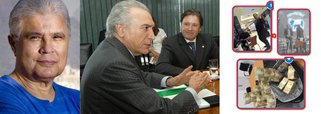 Ex-deputado Rodrigo Rocha Loures, que está preso depois de ter sido flagrado carregando uma mala de R$ 500 mil em propina da JBS que teria Michel Temer como destinatário, decidiu fazer delação premiada; informação é do jornalista Ricardo Noblat, do Globo; "Pesou na decisão de Loures a renovada pressão da família, principalmente da mulher grávida e do seu pai, e as condições em que ele vive há mais de duas semanas numa cela da carceragem da Polícia Federal, em Brasília", diz Noblat, embora o advogado de Rocha Loures, Cézar Bittencourt negue; delação de Rocha Loures pode ser a pá de cal no governo moribundo de Michel Temer; "Sua estreita ligação com Temer é antiga. Loures prestou relevantes serviços ao amigo. E, agora, está se sentindo abandonado por ele e pelos que o cercam", diz Noblat