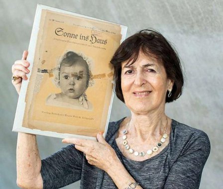 A bebê perfeita Hessy Levinsons Taft nasceu em 17/05/1934 e, por acaso, celebra hoje 83 anos de vida. Olha o passarinho!