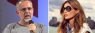 "Em 2016, com essa mesma vontade de dar força a 'grandes causas', sabendo que conta sempre com uma cobertura positiva da mídia, ela apoiou o golpe", lembra o jornalista Kiko Nogueira, ao comentar as lágrimas da modelo Gisele Bündchen no Rock In Rio
