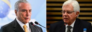 Grampos da Polícia Federal revelam telefonemas do senador Aécio Neves (PSDB-MG), o ministro Moreira Franco (Secretaria-Geral de Governo) e um executivo da TV Record negociando uma entrevista de Michel Temer na emissora em troca de publicidade da Caixa Econômica Federal, segundo reportagem do portal BuzzFeed Brasil, que divulgou o áudio do diálogo; a conversa aconteceu com Douglas Tavolaro, sobrinho do bispo Edir Macedo e vice-presidente de jornalismo do grupo; pedido da emissora acabou sendo negado pela área técnica do banco e a entrevista não foi realizada