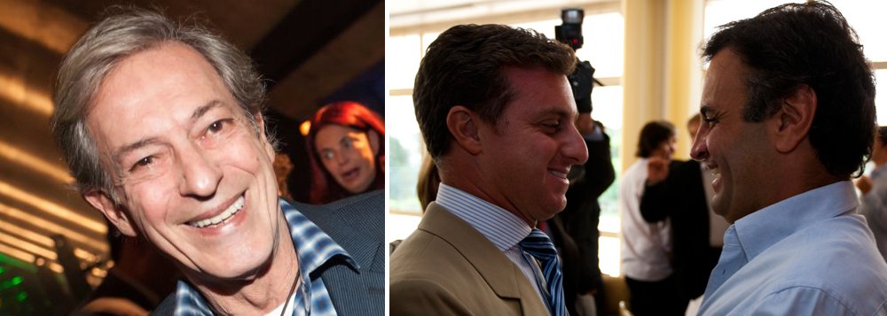 O colunista José Simão afirma que o senador Aécio Neves quer ser preso em Bangu, pois, embora mineiro, gosta mesmo é de viver no Rio de Janeiro; "E o Aécio levou um chifre do Luciano Huck! Diz que só bebe uísque e chora. Coisa de quem levou chifre", ironizou ainda o colunista