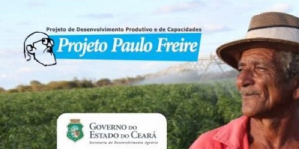 O Governo do Ceará assina, na manhã de hoje (12), em solenidade no município de Campos Sales, repasse financeiro para investimentos do Projeto Paulo Freire. Ao todo, estão sendo liberados recursos para 40 projetos em 26 municípios. Os projetos produtivos atenderão à 1.440 famílias, com assessoria técnica, assessoria técnica especializada, capacitação e investimentos produtivos, em atividades de avicultura caipira, ovinocaprinocultura, bordado, fogões ecológicos, quintais produtivos, equipamentos para silagem, banco de forragem, aquisição de animais para o melhoramento genético e aquisição de kits informática para as comunidades