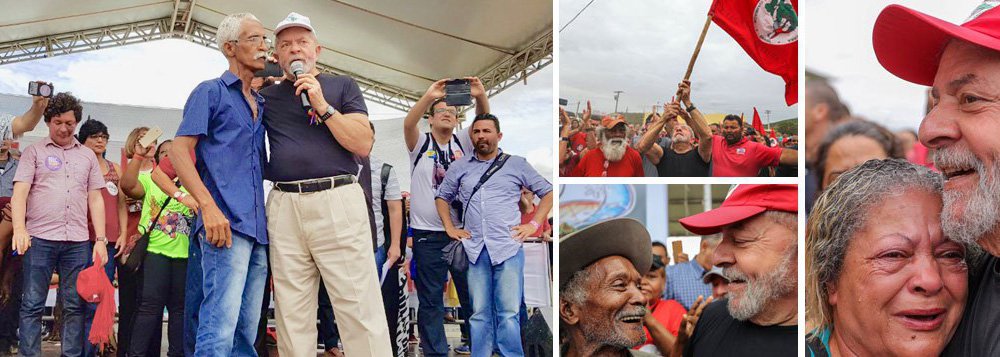 Durante ato em Governador Valadares nesta terça-feira, 24, em seu segundo dia de caravana por Minas Gerais, o ex-presidente Lula voltou a criticar a caçada judicial e midiática a que vem sendo submetido no País; "Eles já encontraram dinheiro na casa de todo mundo. Não na minha. Por que não vão na televisão pedir desculpas? Todo mundo é contra corrupção. O errado é um setor da PF e do Ministério Público se subordinarem à imprensa. Eles não têm coragem de reconhecer que eu sou inocente", disse Lula; "Eu não vou me contentar se essa gente não pedir desculpas pra mim", acrescentou o ex-presidente