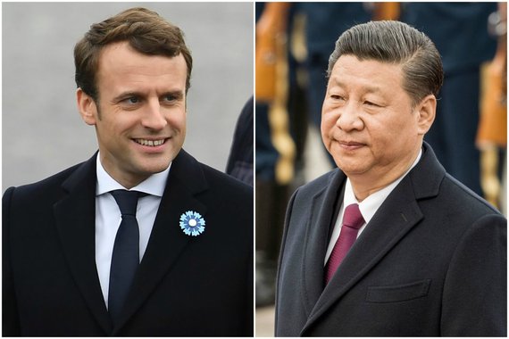 O presidente chinês, Xi Jinping, disse ao seu colega francês, Emmanuel Macron, nesta sexta-feira que espera que a França possa desempenhar um "papel construtivo" na questão nuclear na Península Coreana, disse a emissora estatal de TV da China; Xi fez o comentário em uma conversa por telefone com Macron