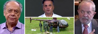 "Perseguição tem limites!", postou no Twitter o jornalista José Trajano, sobre a busca pela polícia paulista na casa do filho de Lula, Marcos Lula da Silva, em Paulínia, com base numa denúncia anônima - e infundada - de tráfico de drogas; "Na casa de quem dizem que cheira, nenhuma operação. Por falar nisso, e o helicóptero hein? Nada?", questionou ainda Trajano, em referência ao helicóptero encontrado em 2013 no Espírito Santo com 450 quilos de cocaína, e associado ao senador Zezé Perrella (PMDB-MG), aliado mais próximo de Aécio Neves (PSDB-MG)