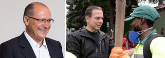 O governador de São Paulo, Geraldo Alckmin, celebrou as trapalhadas recentes de seu pupilo João Doria na Cracolândia e na Virada Cultural; a avaliação dos alckmistas é de que o projeto presidencial de Doria subiu no telhado