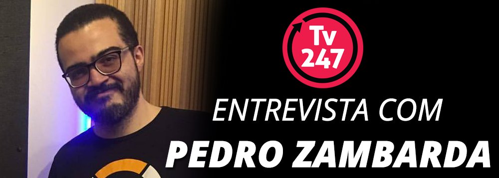 A TV 247 conversa às 15h, ao vivo, com o jornalista Pedro Zambarda, especializado em tecnologia e que e acaba de lançar um livro sobre os bastidores e as estratégias por trás do sucesso de grandes empresas brasileiras na internet; assista pelo Facebook e Youtube e participe com perguntas