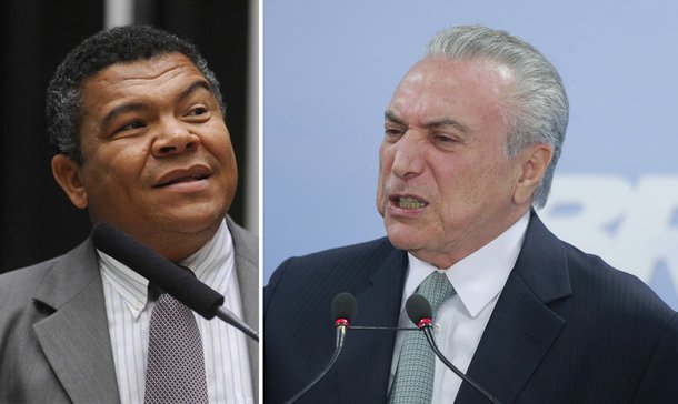 Diante da pesquisa CUT/Voz Populi divulgada nesta terça-feira, que aponta Michel Temer com apenas 3% de aprovação entre os brasileiros, o deputado federal baiano Valmir Assunção (PT) diz que o peemedebista "virou margem de erro"; "Não tem mais para onde cair. 3% é quase menor que a margem de erro de uma pesquisa eleitoral. Temer virou margem de erro. São níveis alarmantes de rejeição de um governo criado de um golpe parlamentar contra uma presidenta eleita pelo voto do povo. Temer aumentou o desemprego e retirou direitos históricos da classe trabalhadora", diz Assunção