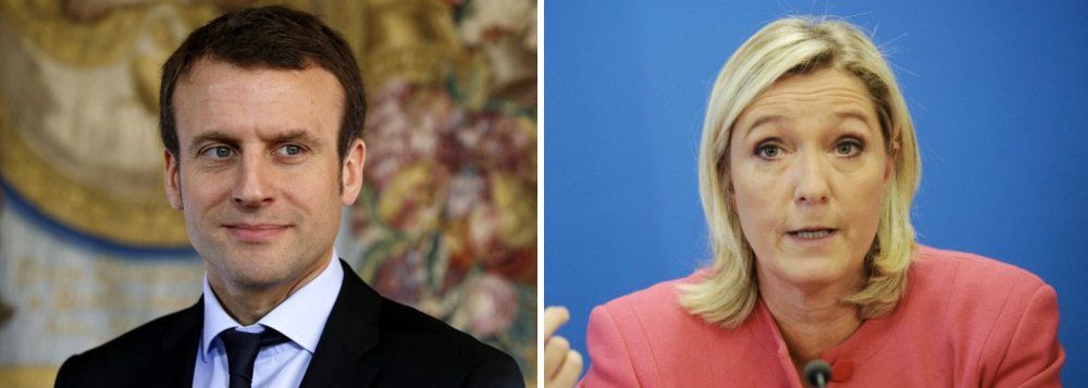 A corrida presidencial da França pareceu ficar mais acirrada nesta sexta-feira, nove dias antes do início da votação, depois que uma pesquisa de opinião mostrou os quatro candidatos principais com chances de chegar ao segundo turno, disputado pelos dois mais votados; sondagem Ipsos-Sopra Sterna feita para o jornal Le Monde colocou Emmanuel Macron, de centro, e Marine Le Pen, líder da extrema-direita, empatados com 22 por cento cada no primeiro turno de 23 de abril, seguidos pelo candidato de extrema-esquerda Jean-Luc Mélenchon e o conservador François Fillon, com 20 e 19 por cento, respectivamente