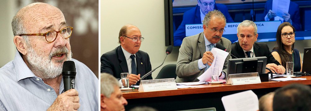 "Vamos falar português claro: eles só querem a nossa grana para comprar o seu voto e garantir a reeleição em 2018 para não perder o foro privilegiado e correr o risco de ir em cana", resume o jornalista