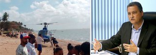 Em nota, o prefeito de Salvador, ACM Neto, e o governador da Bahia, Rui Costa, lamentaram o acidente que deixou 22 mortos; governador decretou luto oficial de três dias devido à tragédia; lancha transportava 129 pessoas e virou durante a travessia entre Mar Grande, na Ilha de Itaparica, em Salvador