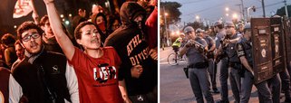Pelo menos 16 pessoas foram presas hoje (28) até as 10h, na cidade de São Paulo, segundo a Secretaria de Segurança Pública (SSP) por vários motivos - desde agressão a policiais a atos de vandalismo nas manifestações contra as reformas da Previdência e trabalhista; de acordo com o secretário de Segurança Pública, Mágino Barbosa Filho, os carregavam galões com gasolina e pregos; segundo ele, a mobilização policial teve o objetivo de garantir o direito constitucional de ir e vir