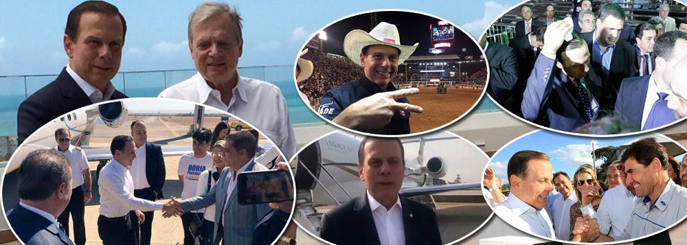 O prefeito de São Paulo, João Doria Júnior, caiu numa armadilha; no afã de trair seu padrinho Geraldo Alckmin para se viabilizar candidato pelo PSDB, ele abandonou a cidade de São Paulo, cuja administração assumiu há menos de um ano, e partiu em viagens inúteis pelo Brasil; o problema é que, quanto mais ele se torna conhecido, maior é a sua rejeição e menor a sua aprovação; isso significa que, quando era desconhecido e se vendia como "novo" e "gestor", Doria fazia mais sucesso do que agora, quando sua verdadeira face – a de um aventureiro de ambição desmedida – se torna mais conhecida