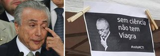 Corte de verbas para a Ciência e Tecnologia gera protesto inusitado contra Michel Temer; setor sofreu contingenciamento de verba de 44% sob o atual governo, ameaçando seriamente a área de pesquisas