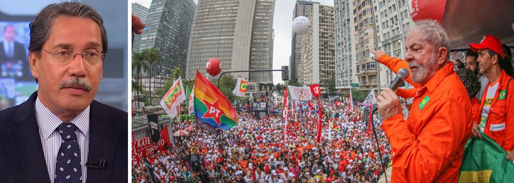 O colunista Merval Pereira, do jornal O Globo, afirma nesta sexta-feira, 15, de forma explícita que o adiamento da votação da reforma da Previdência na Câmara para fevereiro, anunciado pelo governo, foi feito em função do julgamento do recurso do ex-presidente Lula pelo TRF-4; "Com ele fora do páreo, é possível que alguns dos deputados recalcitrantes de encorajem, na esperança de que a reforma ajude a economia a melhorar e aumente a possibilidade de um candidato que reúna as forças políticas de centro", diz Merval; "A aprovação da reforma da Previdência dependerá desse ambiente político pós-decisão do TRF-4", revela