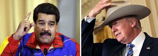 Relações entre a Venezuela e os Estados Unidos atingiram o pior momento da história, disse o presidente venezuelano, Nicolás Maduro; "Infelizmente estamos no pior momento do relacionamento com o governo dos Estados Unidos", afirmou; Maduro disse que ele e o presidente norte-americano, Donald Trump, deveriam ser respeitosos um com o outro, que as relações bilaterais deveriam ser normalizadas e um diálogo ser estabelecido; no começo do mês Trump chegou a sugerir que os EUA poderiam até realizar uma intervenção militar para resolver a crise venezuelana