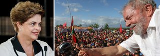 Presidente legítima Dilma Rousseff se junta nesta quinta-feira (24) à caravana Lula na chegada ao Recife; caravana já passou por Bahia, Sergipe e Alagoas e o nome da ex-presidenta esteve presente nos discursos de Lula nas 13 cidades já percorridas. Frequentemente é mencionada como parceira na construção, manutenção e ampliação de políticas públicas, programas sociais e investimentos em infraestrutura que alteraram o PIB nordestino e a realidade da população nos últimos anos. Pela mesma razão, a petista é frequentemente tema de cartazes e manifestações de apoio popular durante as manifestações
 