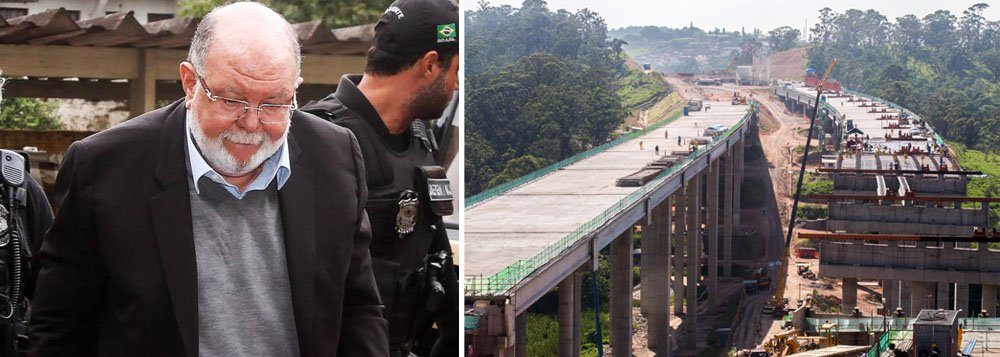 Ex-presidente da OAS apresentou documentos que comprovam o pagamento de cerca de R$ 17 milhões em propinas referentes às obras do trecho 5 do Rodoanel, em São Paulo; pagamentos teriam sido efetuados entre 2008 e 2009 a uma empresa de locação de equipamentos que teria atuado como intermediária do esquema; segundo Pinheiro, as propinas foram pagas no período em que Paulo Vieira Souza, o Paulo Preto, era diretor da Dersa; Souza é apontado como operador de campanhas do PSDB