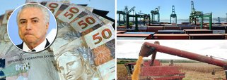 Setor público consolidado brasileiro registrou déficit primário de R$ 9,529 bilhões de reais em agosto, com o rombo em 12 meses passando a 2,44 por cento do Produto Interno Bruto (PIB); em agosto, a dívida líquida foi a 50,2% do PIB e a dívida bruta ficou em 73,7% do PIB