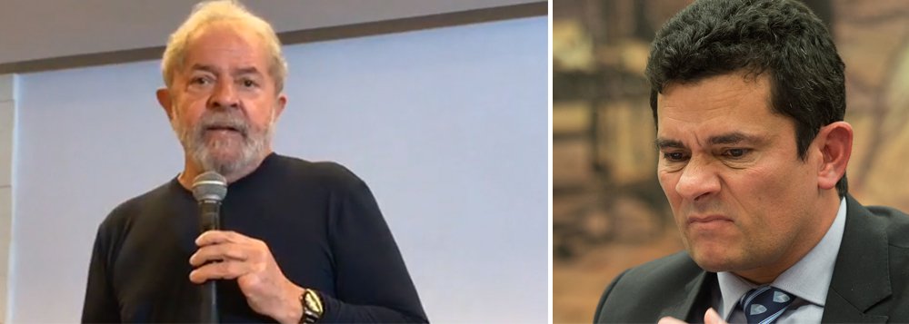 O ex-presidente Luiz Inácio Lula da Silva participou de encontro com intelectuais, artistas e políticos neste sábado, 9; em discurso, Lula disse que o golpe parlamentar contra a presidente Dilma Rousseff não começou no impeachment, foi travado muito antes; "Eles decidiram afastar a Dilma porque minaram a governabilidade dela e ela não aceitou atender aos interesses do mercado financeiro", afirmou; o líder petista disse que já tem mais de 36 horas de matérias contra ele no Jornal Nacional. "E eu continuo desafiando eles a encontrarem R$ 1 na minha vida que não foi ganho honestamente. Eu não tenho medo deles. E quero fazer campanha para discutir o Brasil, não o Moro", afirmou