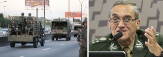 As ações de segurança do Exército no Rio de Janeiro foram paralisadas em razão de um calote do governo federal, que não quitou os gastos com as operações; “Conduzo seguidas reuniões sobre a gestão dos cortes orçamentários impostos ao @exercitooficial. Fazemos nosso dever de casa, mas há limites”, postou no seu twitter o general Villas Boas, comandante das Forças Armadas; o emprego das Forças Armadas em novas operações no Rio foi decidido em julho passado, devido ao recrudescimento da violência no estado, com aumento dos casos de roubos de carga e conflitos em comunidades entre facções rivais e a polícia, em meio a grave crise financeira do Rio