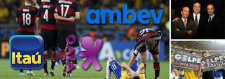 Embora seus códigos de ética proíbam apoio a entidades envolvidas em corrupção, empresas como Ambev, Itaú e Telefônica, patrocinadoras da CBF e do futebol na Globo, decidiram se calar sobre o escândalo das propinas no futebol; das três empresas contatadas pelo 247, Ambev e Telefônica informaram que não iriam se manifestar se cumpririam seu código de ética, e o Itaú não respondeu; para anunciarem nas transmissões de futebol deste ano, Itaú, Vivo, Brahma e outras marcas pagaram cotas de R$ 283 milhões por publicidade em pelo menos 95 partidas de competições como o Campeonato Brasileiro e as Eliminatórias para a Copa; para 2018, os pacotes comerciais da Globo para o futebol podem lhe render receitas de R$ 2,460 bilhões