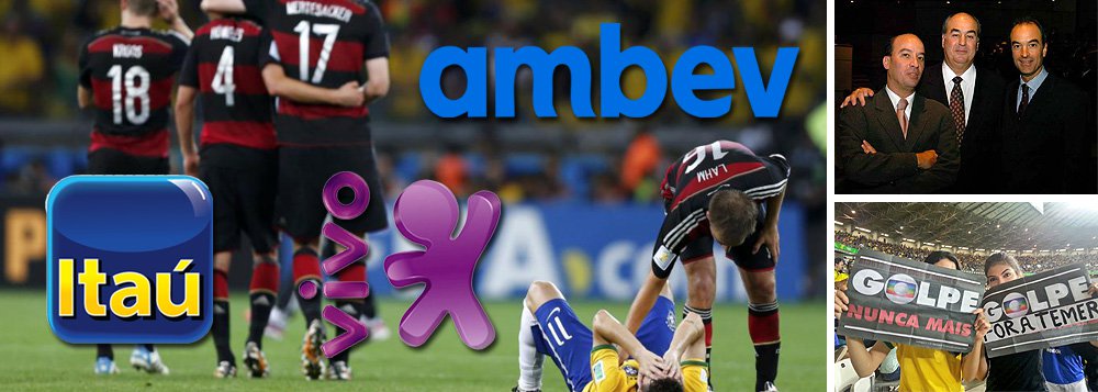 Embora seus códigos de ética proíbam apoio a entidades envolvidas em corrupção, empresas como Ambev, Itaú e Telefônica, patrocinadoras da CBF e do futebol na Globo, decidiram se calar sobre o escândalo das propinas no futebol; das três empresas contatadas pelo 247, Ambev e Telefônica informaram que não iriam se manifestar se cumpririam seu código de ética, e o Itaú não respondeu; para anunciarem nas transmissões de futebol deste ano, Itaú, Vivo, Brahma e outras marcas pagaram cotas de R$ 283 milhões por publicidade em pelo menos 95 partidas de competições como o Campeonato Brasileiro e as Eliminatórias para a Copa; para 2018, os pacotes comerciais da Globo para o futebol podem lhe render receitas de R$ 2,460 bilhões