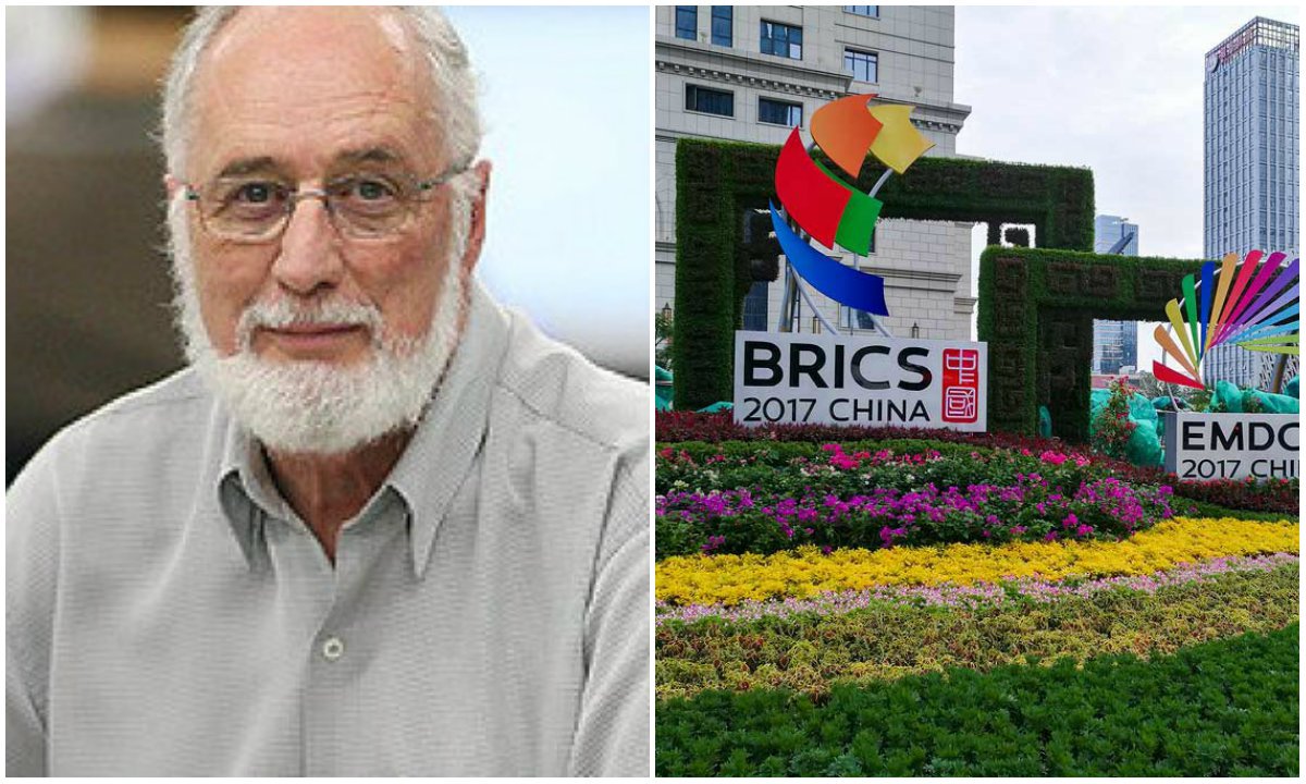 "Na sigla Brics, que promove neste domingo 3 a sua nona cúpula, o 'b' deveria ser minúsculo porque o Brasil de Michel Temer encolheu desde que o acrônimo foi criado em 2001", afirma o jornalista