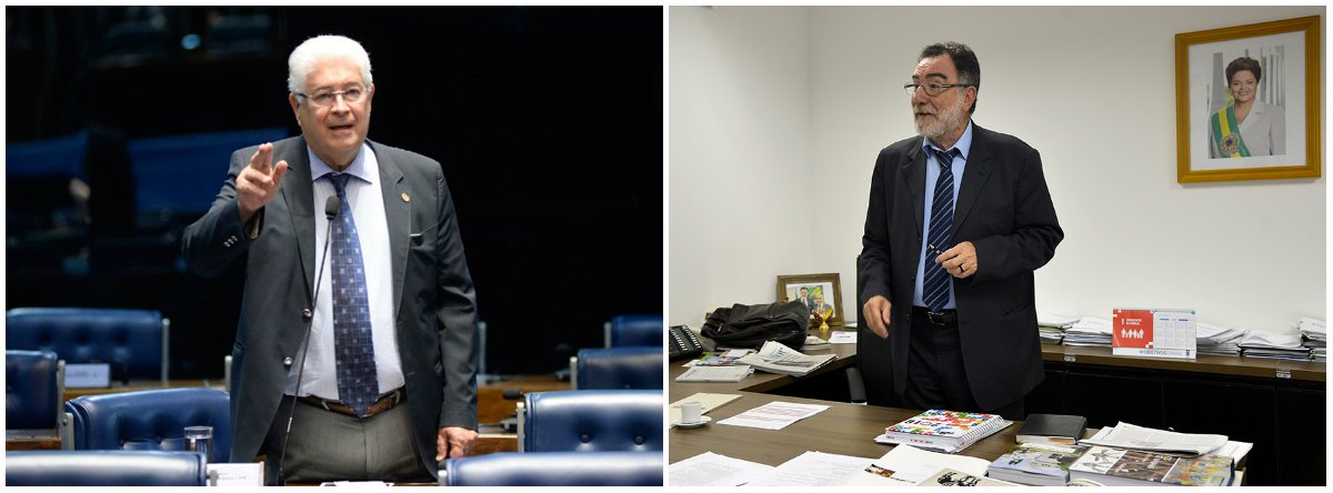O senador Roberto Requião (PMDB-PR) e o deputado Patrus Ananias (PT-MG) iniciarão, em Belo Horizonte, a etapa de lançamento, nos estados, da Frente Parlamentar Mista em Defesa da Soberania Nacional; a Frente foi instalada no Congresso desde o fim de junho, em oposição ao processo de privatismo e de entreguismo imposto ao país pelo governo Temer