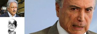 Em um acordo de delação premiada não concretizado com o Ministério Público Federal, o sócio da Engevix José Antunes Sobrinho já apontava o coronel da reserva José Baptista Lima Filho, amigo de Temer, como recebedor de propinas destinadas a Temer; o contador da JBS Florisvaldo CAetano de Oliveira detalhou aos procuradores como entregou uma "caixa grande", com R$ 1 milhão em propina", ao coronel Lima, cujo destinatário final seria Michel Temer 