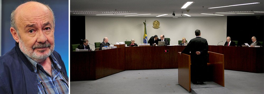 Jornalista Ricardo Kotscho diz que ao declarar réu o senador Valdir Raupp (RO), ex-presidente do PMDB, por corrupção passiva e lavagem de dinheiro, o STF restringiu a tentativa, defendida por líderes como o ex-presidente FHC, de diferenciar o crime de caixa 2; "A decisão caiu como uma bomba nos esconderijos do poder onde estavam armando a suruba jurídica, para usar uma expressão da moda, na tentativa de separar, como se isso fosse possível, a 'propina do bem' (a nossa, legal, limpinha e cheirosa) da 'propina do mal' (a dos outros, ilegal, suja e malvada)", disse Kotscho