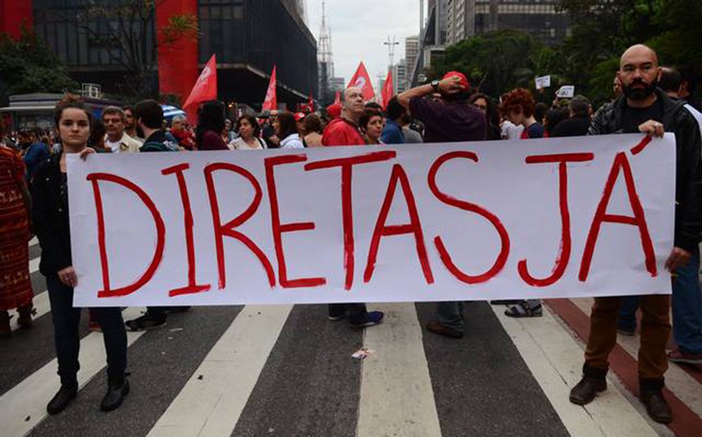 Frente Brasil Popular deve abrir o debate acerca da proposta de um plebiscito que convoque imediatamente novas eleições, essa é a posição honesta, a posição a ser defendida. O caminho válido nos obriga a resgatar a soberania do voto