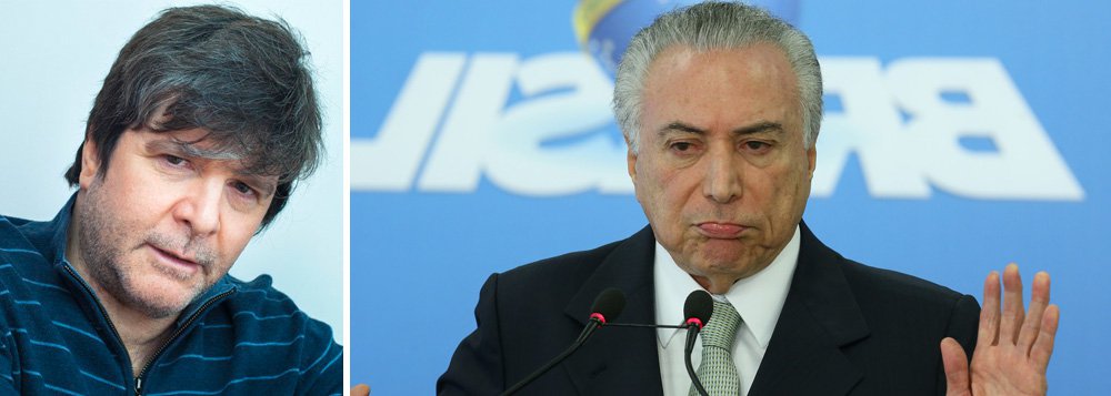 Jornalista e escritor Marcelo Rubens Paiva diz estar "provado que Temer é um vampiro que nasceu há 200 anos e pensa como se estivesse no século 18"; em crítica ao discurso do peemedebista em cerimônia pelo Dia Internacional da Mulher, ele rebateu: "Que imbecil esse Michel Temer. Quem faz supermercado é mulher? Na minha casa eu que faço Há muitos anos"