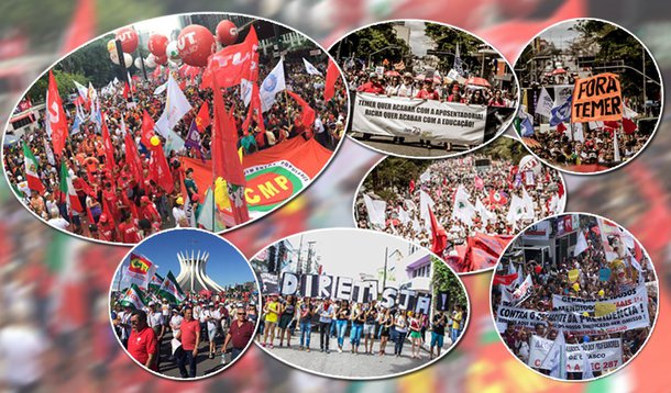 As ruas vermelharam, mas no meio havia muita gente que pouco tempo atrás defendia o golpe que catapultou o vice decorativo à presidência da república. A possibilidade do trabalhador morrer sem usufruir da aposentadoria fez os protestos de hoje mais significativos