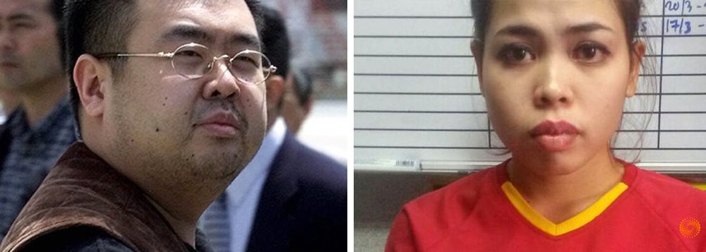 A jovem indonésia que é acusada de matar Kim Jong-nam, irmão do ditador norte-coreano Kim Jong-um, revelou às autoridades que recebeu US$ 90 pela ação e que ela achava que tudo não passava de uma "pegadinha"; segundo o embaixador da Malásia, Andriano Erwin, a jovem Siti Aisyah, 25 anos, disse que achou que o líquido era "óleo para bebê" e não um potente líquido chamado de "agente VX", considerado uma arma de destruição em massa