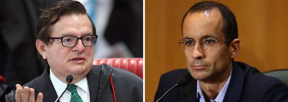 O ministro do TSE Herman Benjamin começou a tomar o depoimento do empresário Marcelo Odebrecht, testemunha na ação em que o PSDB pede à Justiça Eleitoral que casse a chapa Dilma Rousseff-Michel Temer por suposto abuso de poder político e econômico durante a eleição presidencial de 2014; em delação premiada, Cláudio Melo Filho, ex-executivo da empreiteira, relatou que Temer havia negociado "direta e pessoalmente" com Marcelo Odebrecht, em um encontro no Palácio do Jaburu, em maio de 2014; peemedebista pode ser cassado