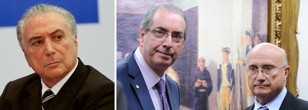 O Palácio do Planalto anunciou nesta noite que o deputado Osmar Serraglio (PMDB-PR) será o novo ministro da Justiça e Segurança Pública; Serraglio chegou a defender que Eduardo Cunha, beneficiário de diversas contas secretas na Suíça, fosse anistiado por ter contribuído para o impeachment – ou seja, para o golpe parlamentar de 2016; segundo o senador Roberto Requião (PMDB-PR), Serraglio representa Cunha na Justiça