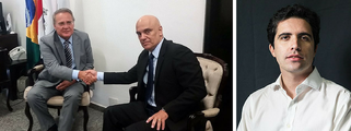 "A Constituição estabelece que os ministros do Supremo são escolhidos pelo presidente e referendados pelo Senado. A regra é antiga, e Moraes não pode ser responsabilizado pela ficha corrida dos parlamentares.No entanto, as circunstâncias deveriam impor uma atitude mais sóbria de quem pretende vestir a toga de ministro do Supremo. Não pega bem que o futuro juiz confraternize tão abertamente com os políticos que terá que julgar. Moraes deveria ser mais comedido, nem que seja só para manter as aparências", escreve o colunista Bernardo Mello Franco