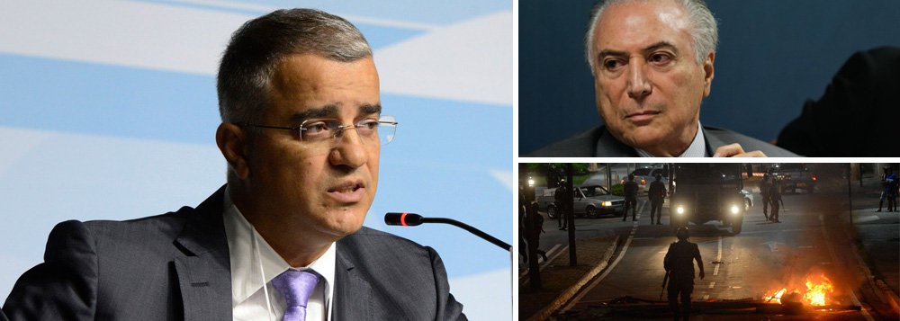 Jornalista Kennedy Alencar criticou nesta quinta-feira, 9, a inabilidade de Michel Temer diante da explosão de violência no Espírito Santo, por conta da greve branca da Polícia Militar; "O problema demanda mais atenção do governo federal, que está sem ministro da Justiça", afirma; "Deixar a pasta com um interino numa situação como a atual transmite imagem de descaso"; o jornalista diz também que a explosão da violência no Espírito Santo revela o lado perverso da política de austeridade fiscal; "O arrocho afeta a vida real. Não é uma abstração"