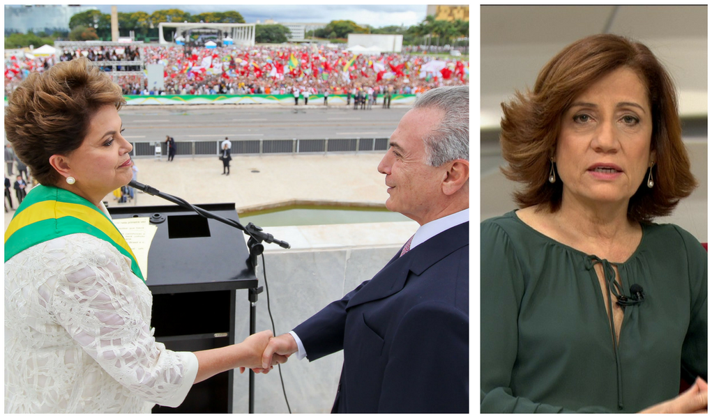Em sua coluna nesta sexta-feira, Miriam Leitão reafirmou a inseparabilidade das contas da chapa de 2014; "Os dois, Dilma e Temer, são inseparáveis neste ponto. Vieram do mesmo rio, foram águas misturadas. Brigaram depois, se separaram e tomaram cursos distintos, mas é o mesmo rio de origem. O fato de o presidente estar ameaçado por uma ação proposta por seu aliado tucano é apenas mais um exemplo do caprichoso enredo da política brasileira. O PSDB pode até estar arrependido a esta altura, mas a Justiça Eleitoral tem que continuar a análise e julgar diante das evidências e provas daquela campanha em tudo condenável", escreve